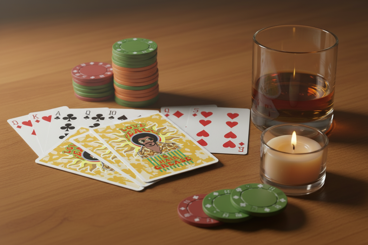 Love Peace & Hair Grease – Cards Face Up