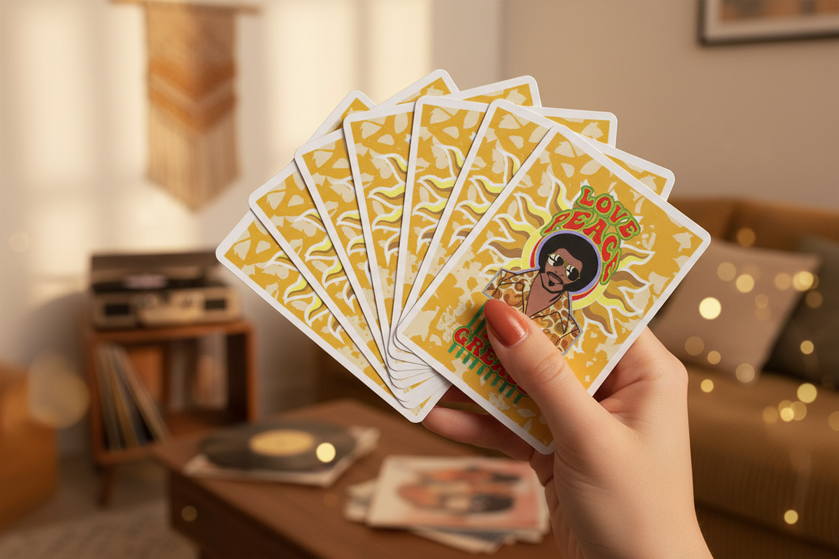 Love Peace & Hair Grease – Hand Fan